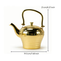 Teapot with Infuser Removable Stainless Steel Teapot Cookware for Home Kitchen