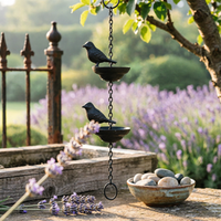 Avian Bowl Chain Long-Lasting Avian Rain Chain Handmade Look for Patio