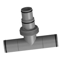 Gray Plastic Pool Hose Connector Replacement