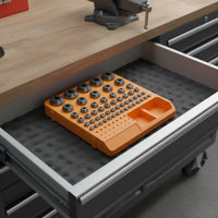 CNC Tool Storage Box Large Capacity Milling Storage Case Easy to Sort