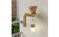 Metal Wall Plant Hook Indoor Outdoor Metal Wall Planter Universal Use