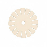 Wooden Braiding Disc Plate Handmade Round Braiding Disc Portable Craft Supply for Crafters, Kids