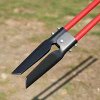 2 Pieces Post Hole Digger Double-Sided Sharp Blades Manual Post Hole Digger Double Shovel Labor Saving Tough for Agriculture