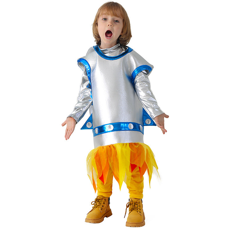 Children's Rocket Cosplay Space Costume