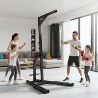 Punching Bag Stand with Stabilizing Feet Stable Freestanding Punching Bag Stand Adjustable Height for Pugilists, Striking Arts Artists, Home Gym