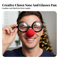 Red Clown Nose Funny Red Foam Nose Soft for Christmas