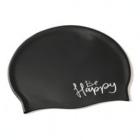 Long Hair Swim Cap with Ear Covers Waterproof Silicone Swim Cap Snug Fit Headwear Comfortable for Women, Swimmers, Lap Training, Swimming Pool