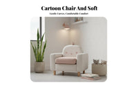 Miniature Club Chair Soft Upholstery creatureThemed Mini Sofa Stable and Safe