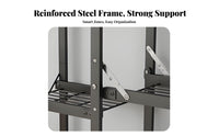 Portable Textile Closet InstallationNo-Tools Portable Textile Wardrobe Easy Assembly No-Tools-Requiredstanding for Students
