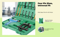 Hydraulic Chain Breaker, Universal Chain Removal Tool, robust Duty Cutter for Motorcycle, Agricultural Machinery, and commercial Maintenance