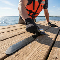 Kayak Rudder Wear-Resistant Resistant Kayak Rudder Stable Performance Watercraft Gear for Fishing, Sea