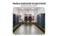 Firefighter Gear Rack Heavy Duty Stainless Steel Turnout Gear Rack Fire Station Locker for Firefighters, First Responders