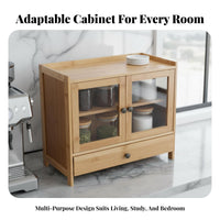 Desktop desktop shelf with Cabinet Space-Saving Desk Top Shelving Unit for Hobbyists