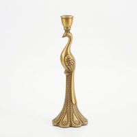 Brass Candle Holder Ornamental Taper Candle Holder Polished for Home Decor
