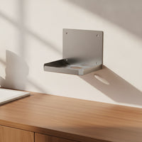 Heavy Duty Shelf Bracket with Tray Thickened Stainless Steel Shelf Bracket Rustproof Support Brackets Space-Saving for Restaurants
