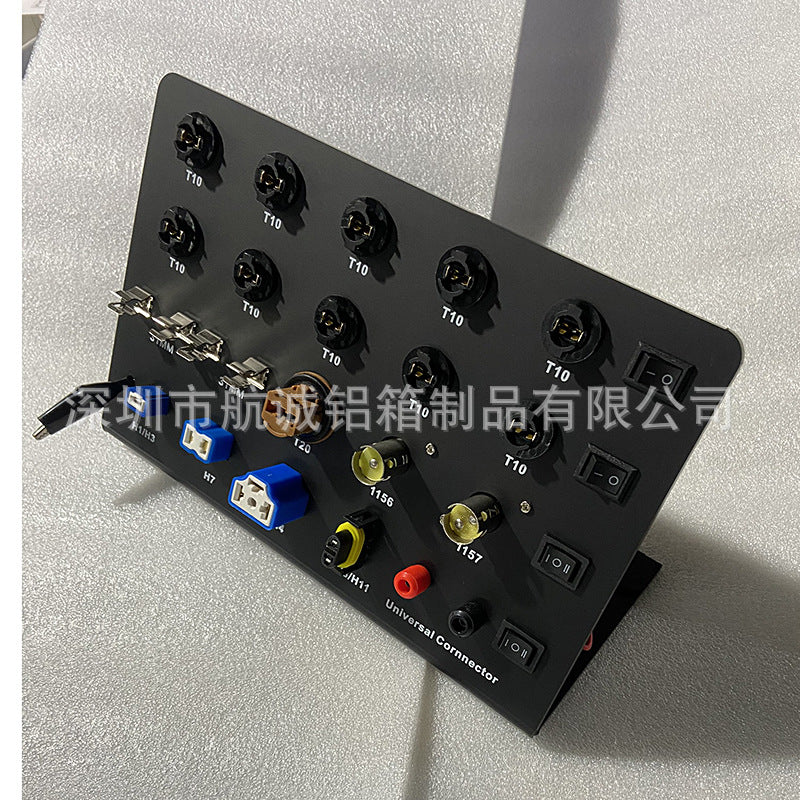 Multifunctional Desktop Display Stand for 12V Car Lights Testing (US Standard)