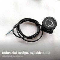 Long-Lasting Exercise Bike Tension Knob Numbered Adjustment Levels Exercise Bike Resistance Knob Easy Installation for Home Gym