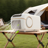 Multi-Functional Portable Air Conditioner with Heater Year-Round Portable Air Conditioning Unit with Heater Mobile Appliance Compact for Renters, Campers, Small Areas, RV, Camping