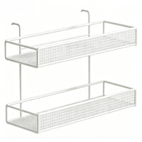 Hanging Desk Organizer Adjustable Desktop Storage Basket Heavy-Duty for Cubicle
