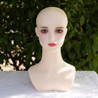 40cm Short Wig Display Window Head Mannequin for Anime Cosplay