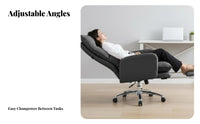 Highspine managerial Chair Lumbar Support Computer Seat Ergonomic Design Adjustable Height for Professionals, Students