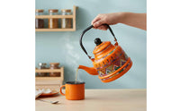 Enamel Tea Kettle Rustproof Enamel Stovetop Kettle Rust Resistant Vintage Stovetop Teapot