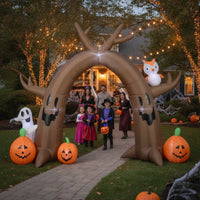 Outdoor Inflatable Spooky Tree Arch Giant Yard Decoration Lighted Decorations Eye-Catching for Pathway