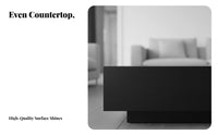 Square Plinth Minimalist Design Coffee Table Nordic Design With Storage for Homeowners, Families, Studio, Lounge Area