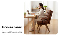 Swivel Armchair Ergonomic Design Upholstered Swivel Armchair Thickly Padded