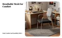 Sled Base Chair Ergonomic Sled Base Armchair Contoured Cushions for Clients