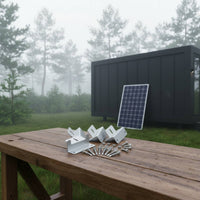 4 Pieces Photovoltaic Panel Z Bracket Set Long-Lasting Photovoltaic Panel Z Brackets Lightweight Universal Fit for Boat Owners
