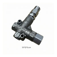 Machined Finish Pressure Regulating Valve Adjustable Washer Pump Valve