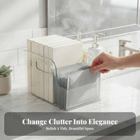 facial covering Packet Holder multi-purpose Use Vanity Storage Box Sturdy for Dormitory