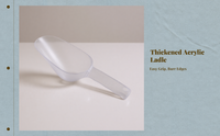 Plastic Food Ladle Ice Ladle Flour Coffee Reusable