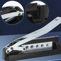 Hydraulic Hose Crimping Tool Heavy Duty High Pressure Hose Crimping Tool 5 Dies for Technicians, Mechanics, Workshop, Repair Shop, Garage