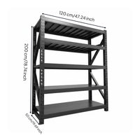 Freestanding Warehouse Shelving Thickened Steel Multi-Tier Metal Rack