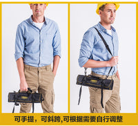常胜客卷筒式多功能工具包电工包家电维修包加厚帆布收纳工具卷包