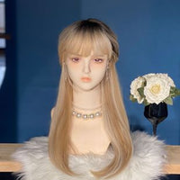 PVC Female Head Mannequin for Wig Display