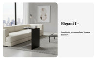 C-Shaped Stand Movable C-Shaped over-Couch Table Space-Saving for Small Areas