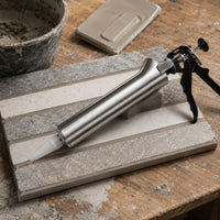 Cement Caulking Scoop Attachment Cement Grout Cylindrical Barrel