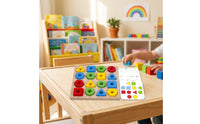 Child-Centered Geometric Matching Toy Sorting Wooden Shape Puzzle Hands-on Shape Sorter Cognitive for Preschoolers