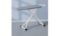 Folding Ironing Board Foldable Ironing Board with Iron Rest Furniture Padded Space-Saving for Laundry Room, Apartment