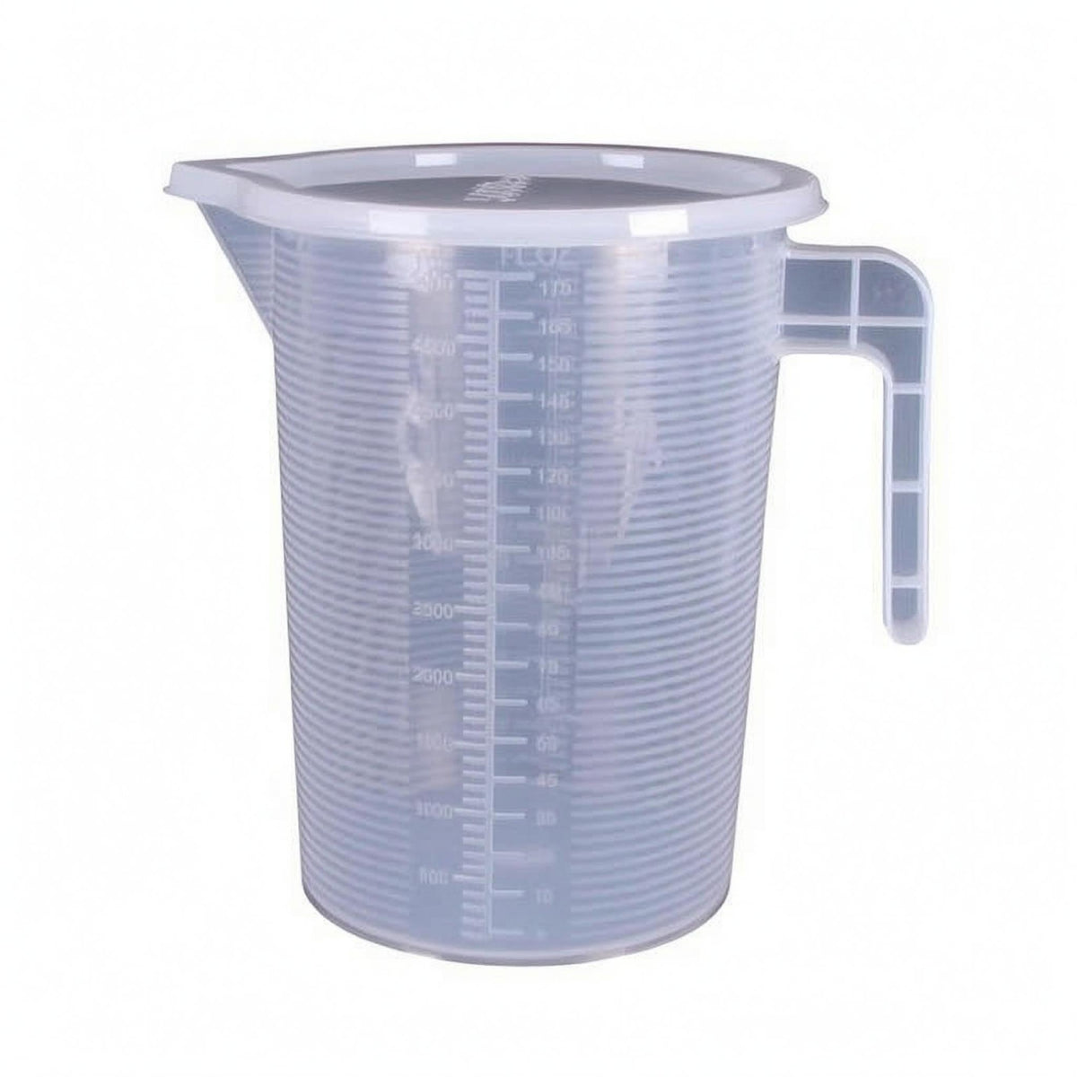 Lidded Measuring Cup Translucent Kitchen Tool Easy to Clean
