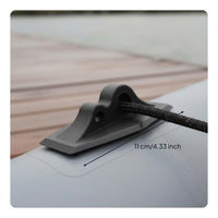 Hexagonal Rope Buckle Thickened Design Inflatable Boat Rope Guide Heavy-Duty Marine Hardware for Boating, Fishing