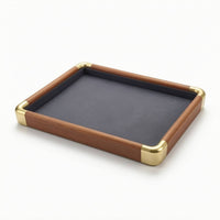 Jewelry Display Tray Rectangular Display Tray with Padded Insert Luxury Organizer for Jewelers, Collectors
