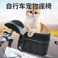 Pet Carrier Basket for Bicycles, Medium Dogs, Warm, Wipe-Clean, No Installation