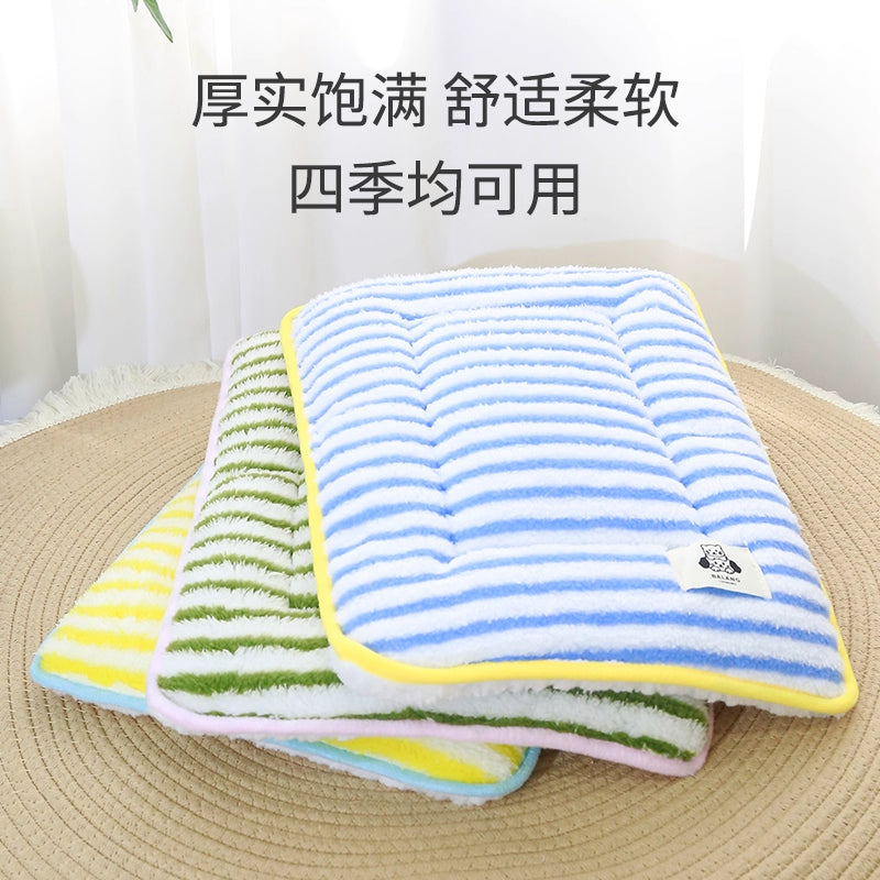 毛绒狗垫子睡觉用冬季加厚保暖宠物睡垫棉垫猫床垫猫咪趴趴垫猫窝