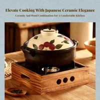 Japanese Hot Pot, Cast Iron Cooker, Portable, For Camping