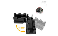 2-in-1 Miter Cutting Guide Clamp-Style Adjustable Miter Guide Secure Woodworking Tool Accurate for Woodworkers, Carpenters, DIYers, Trim Work, Frame Making, Workshop