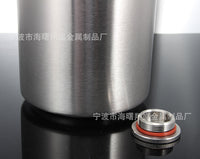 2L烧酒壶啤酒桶户外便携式白酒壶304不锈钢酒瓶精酿白钢酒桶